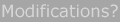 Listing of the  modifications